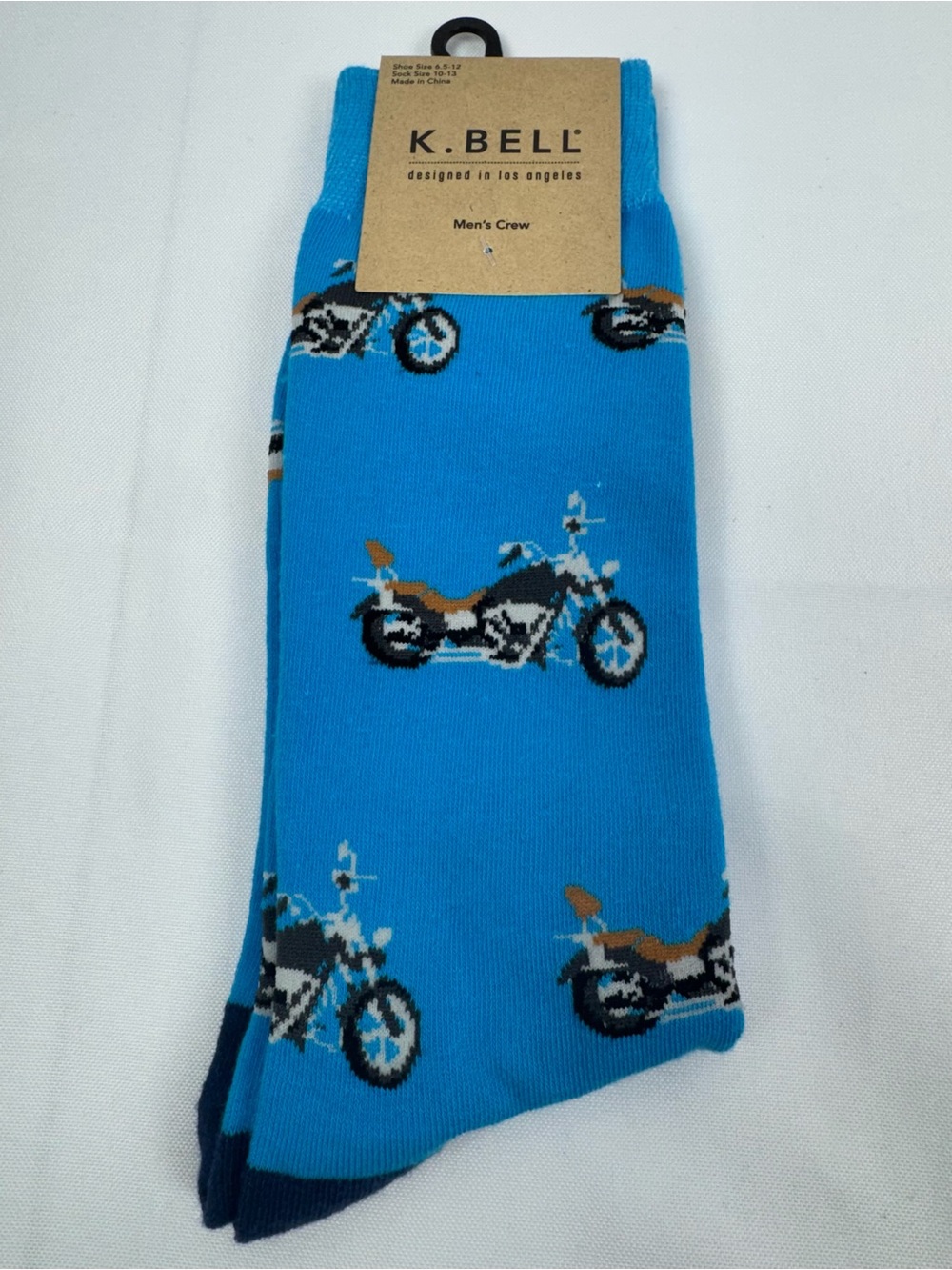 K. Bell CK Men’s Socks Casual Dress Harley Motorcycle Size 10-13 NWT